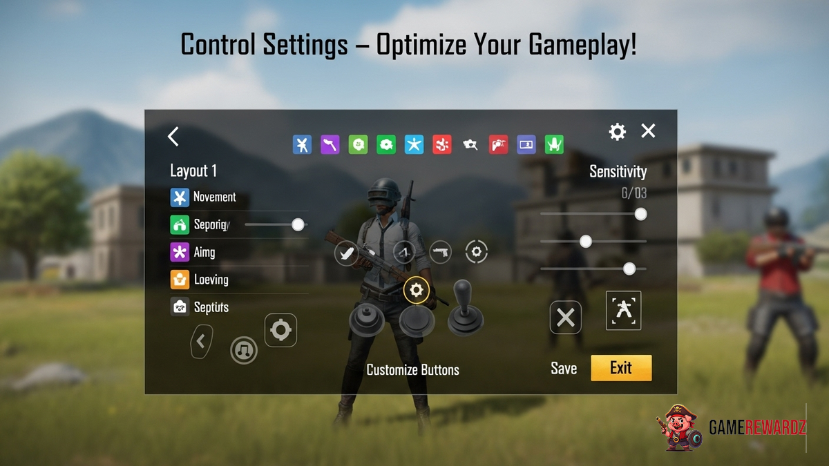 BGMI&#039;s Control Settings – Optimize Your Gameplay!